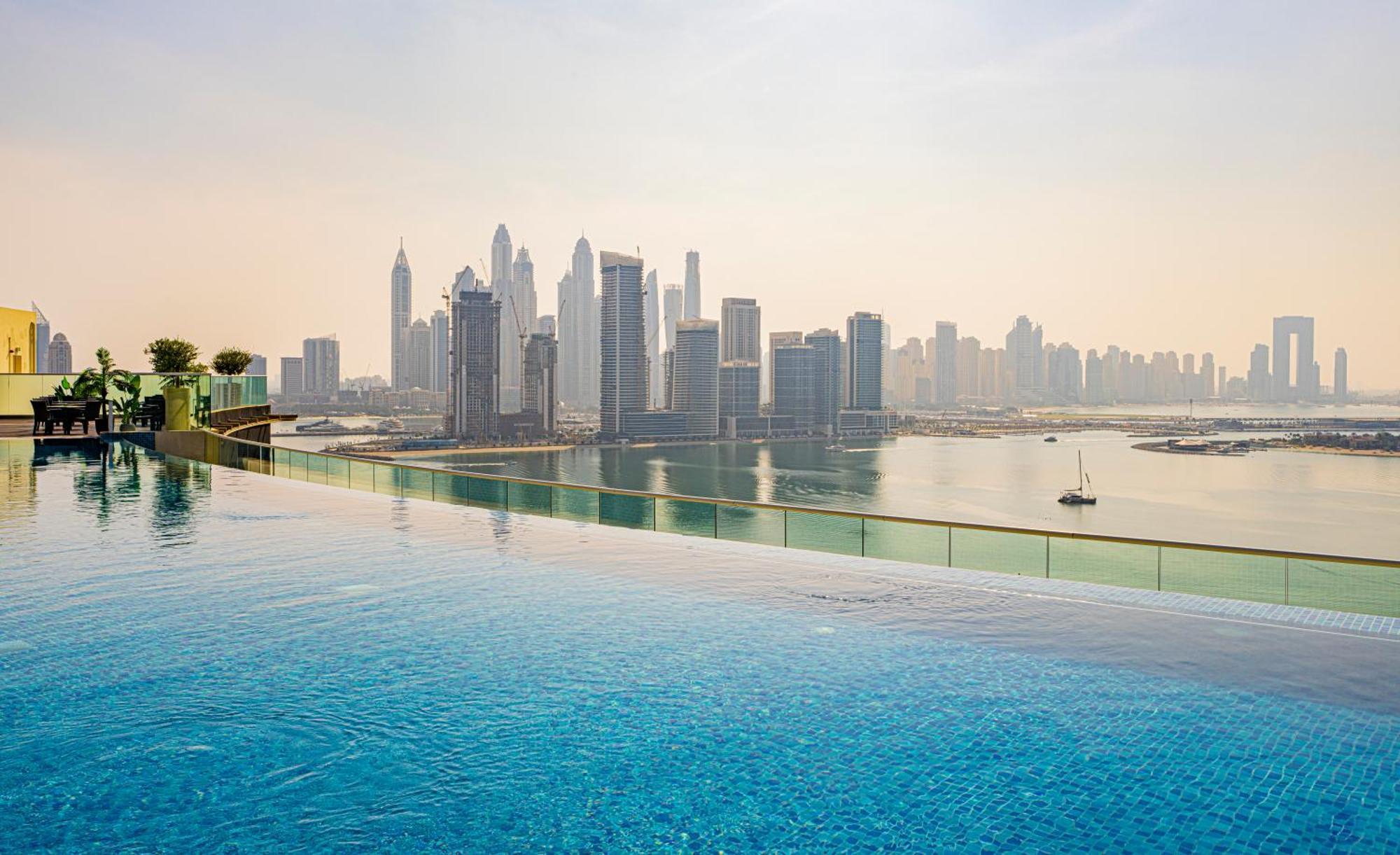 Studio With Pool And Private Beach Access On Palm Jumeirah Ντουμπάι Εξωτερικό φωτογραφία