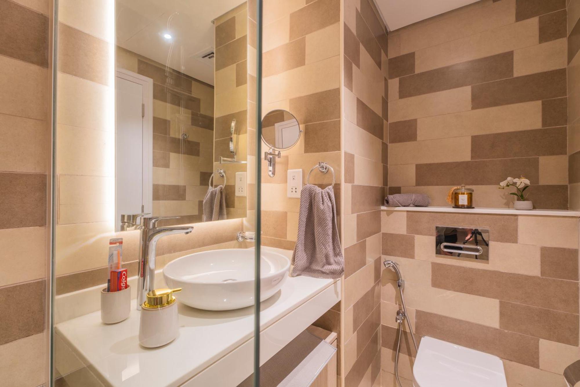 Studio With Pool And Private Beach Access On Palm Jumeirah Ντουμπάι Εξωτερικό φωτογραφία