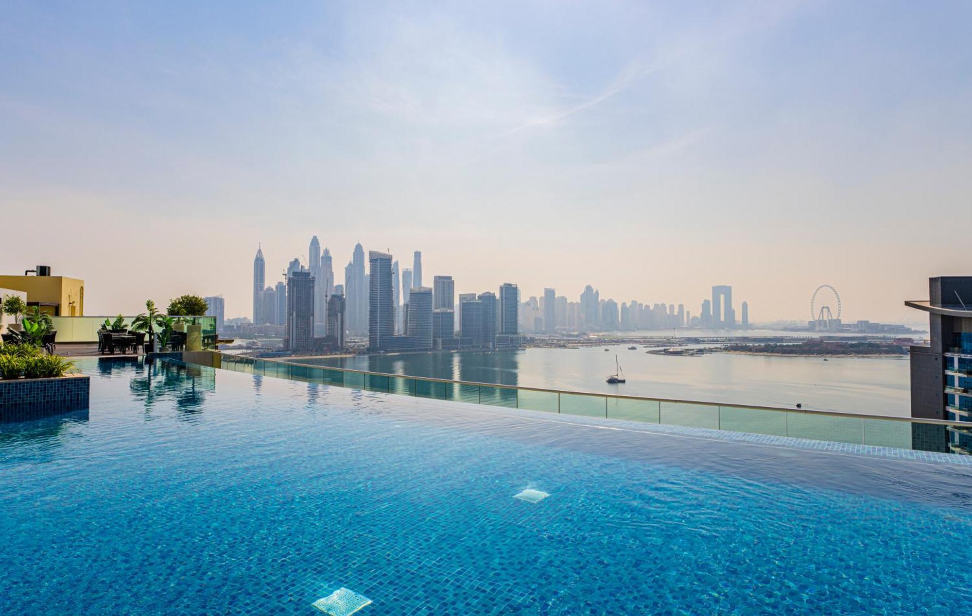 Studio With Pool And Private Beach Access On Palm Jumeirah Ντουμπάι Εξωτερικό φωτογραφία