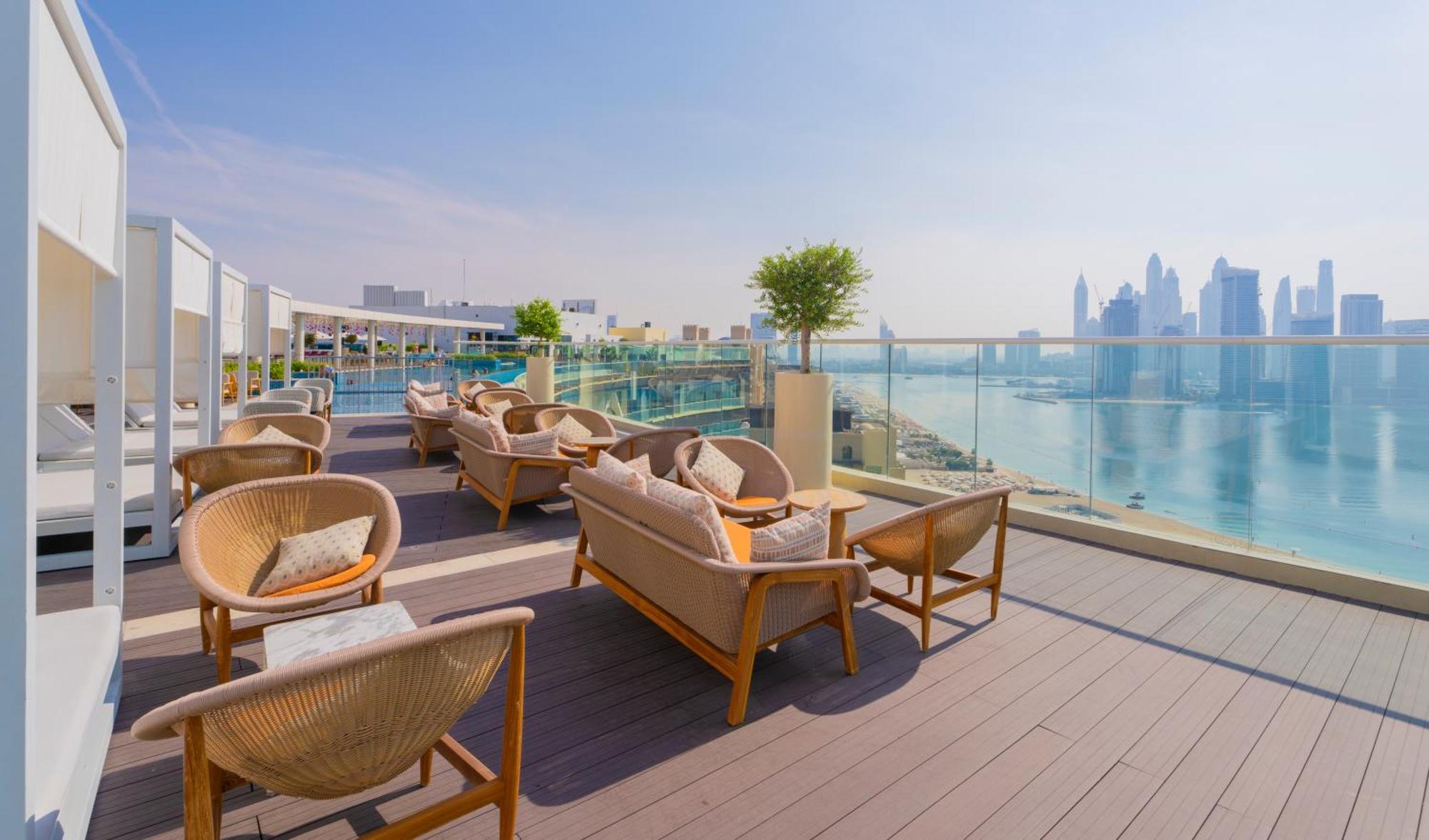 Studio With Pool And Private Beach Access On Palm Jumeirah Ντουμπάι Εξωτερικό φωτογραφία