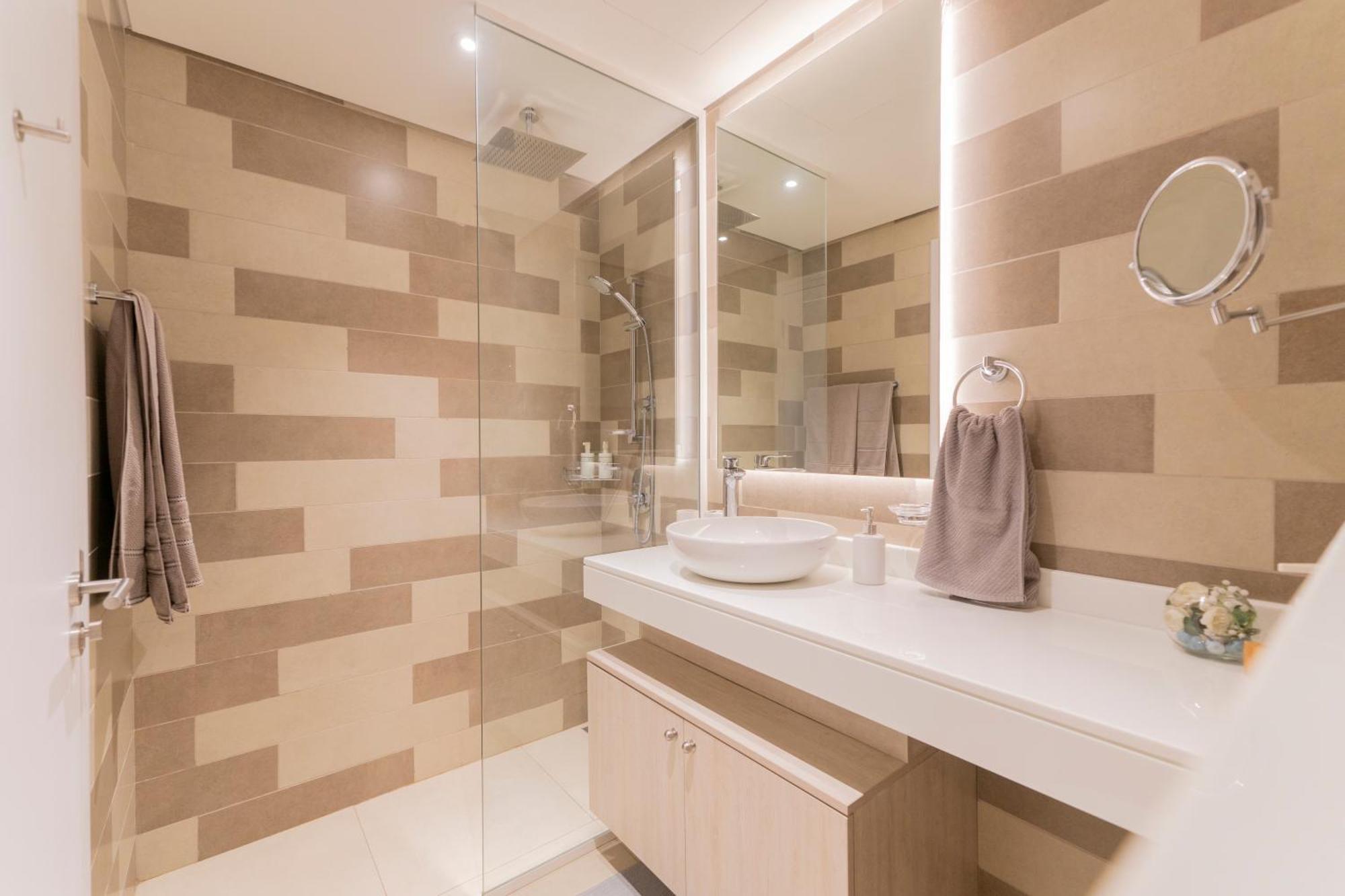 Studio With Pool And Private Beach Access On Palm Jumeirah Ντουμπάι Εξωτερικό φωτογραφία