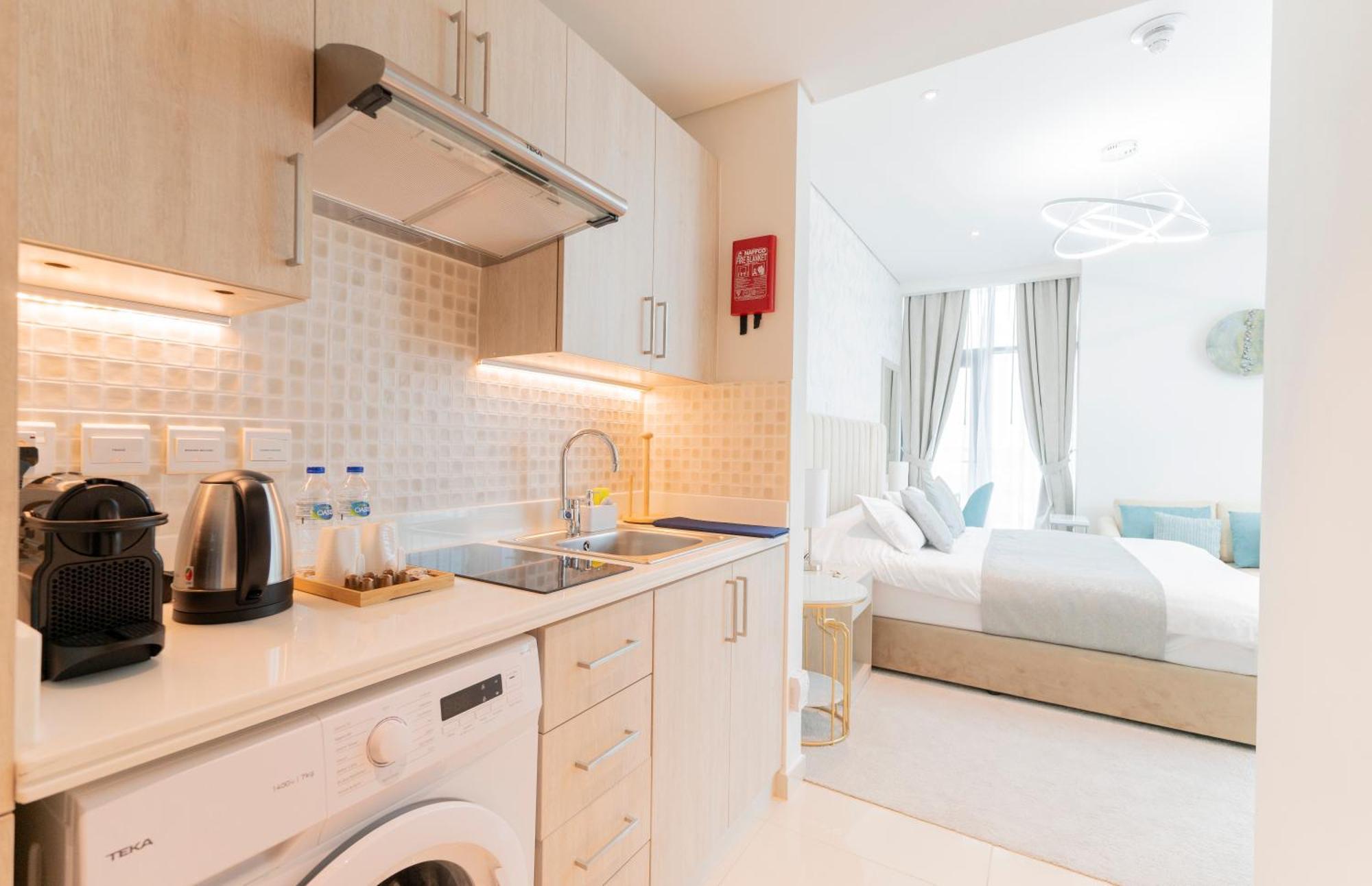 Studio With Pool And Private Beach Access On Palm Jumeirah Ντουμπάι Εξωτερικό φωτογραφία